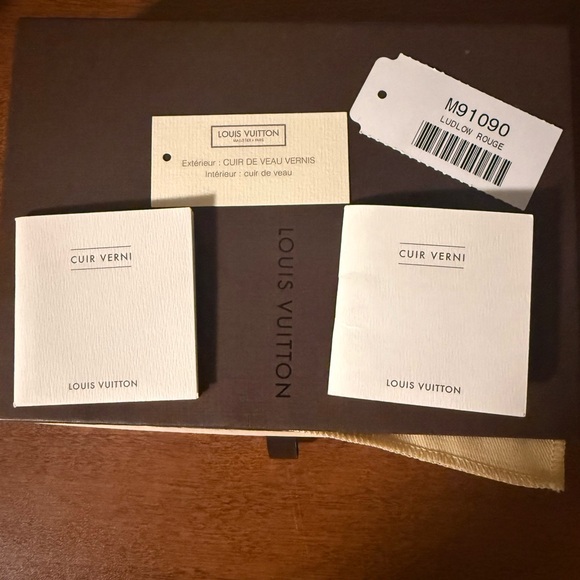 Louis Vuitton vernis ludlow red vintage wallet - Picture 8 of 8